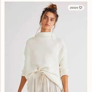 Free people Ottoman slouchy tunic